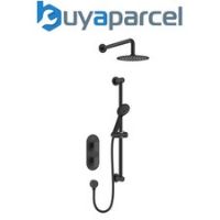 Bristan Frammento Black Concealed Shower + Fixed Head FRAMMENTO BLK SHWR PK