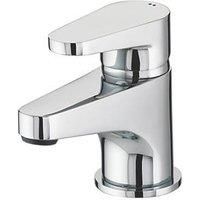 Bristan Quest Bathroom Basin Mono Mixer Tap with Clicker Waste Chrome (99592)