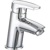 Bristan Orta Bathroom Basin Mixer Tap with Clicker Waste Chrome OR BAS C