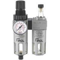 PCL ATCFRL6 1/4" BSP Air Tool Filter Regulator & Lubricator (930HY)