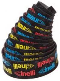 Cinelli Logo Velvet Bar Tape - Yellow/Red/Blue