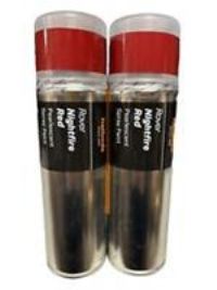 ROVER NIGHTFIRE RED PEARLESCENT SPRAY PAINT 300ML CANS HALFORDS X2
