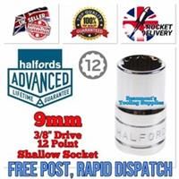 Halfords Advanced Socket 9Mm 3/8 Inch Drive
