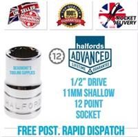 Halfords Advanced Socket 11Mm 1/2 Inch Drive