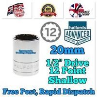Halfords Advanced Socket 20Mm 1/2 Inch Drive