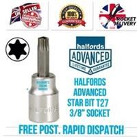 Halfords Advanced Star Bit Tx27 3/8 Inch Socket
