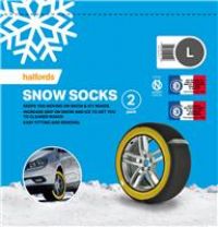 Halfords Snow Socks Large