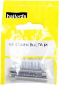 Halfords M6 X 35Mm Bolts