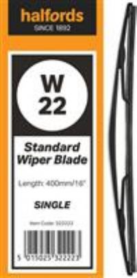 Halfords W22 Wiper Blade  Single