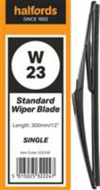 Halfords W23 Wiper Blade  Single
