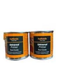 UNIVERSAL PRIMER RED OXIDE 250ML HALFORDS X2