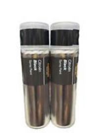 CITROEN BLACK SPRAY PAINT 300ML HALFORDS CANS X2
