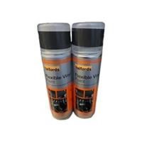 LIGHT GREY FLEXIBLE VINYL SPRAY PAINT 300ML CANS HALFORDS X2