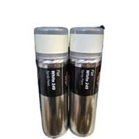 2x FIAT WHITE 249 SPRAY PAINT 300ML HALFORDS