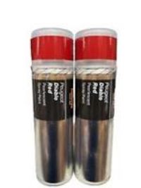 PEUGEOT DIABLO RED PEARLESCENT SPRAY PAINT 300ML CANS HALFORDS X2
