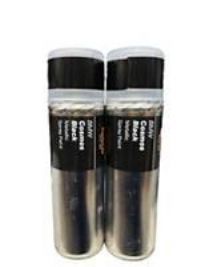 BMW COSMOS BLACK METALLIC SPRAY PAINT 300ML HALFORDS CANS X2