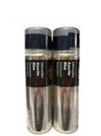 MERCEDES AZURITE BLUE PEARLESCENT SPRAY PAINT 300ML HALFORDS CANS X2