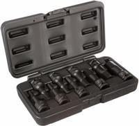 Halfords Advanced 9 Piece Impact Hex Set 1/2 Inch Drive