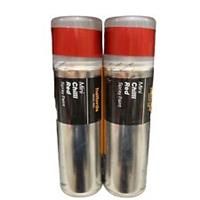 MINI CHILLI RED SPRAY PAINT 300ML HALFORDS CANS X2