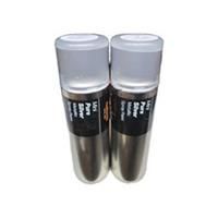 MINI PURE SILVER METALLIC SPRAY PAINT 300ML HALFORDS X2
