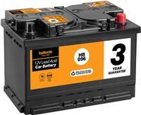 Halfords Hb096 Lead Acid 12V Car Battery 3 Year Guarantee