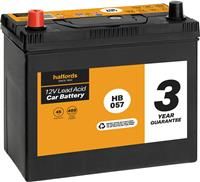 Halfords HB057 Lead Acid 12V Car Battery (Slightly Used Excellent Condition)