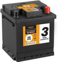 Halfords Hb202 Lead Acid 12V Car Battery 3 Year Guarantee