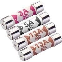 Mixed 4 Pack Fuses of Domestic Household Plug Ceramic Fuse 3A 5A 13A, BN Sealed