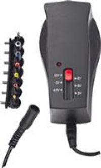 Masterplug MVA1200 900 - 1200mA Universal 3V - 12V AC/DC Power Supply Adapter