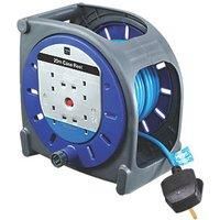 Masterplug HBT2013BQ/4-XD 13A 4-Gang 20m Cable Reel 240V (49012)