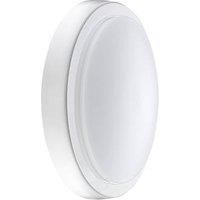 Luceco EBH22S40 15W IP54 LED Bulkhead Eco Decorative Ceiling Light Bathroom