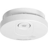 BG Electrical Optical Smoke Alarm Battery White