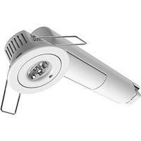 Emergency LED Downlight Recessed Ceiling Lamp For Open Areas White 6500K IP20