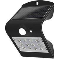 LEXS22B40-01 LED Solar Light with Motion Sensor 1.5 W Black