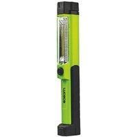 Luceco Rechargeable Mini Tilt Torch with Integrated USB Charger, Green