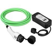 Masterplug 10A 2.3Kw Mode 2 3-Pin Plug To Type 2 Electrical Vehicle Charging Cable 5M