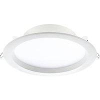 Luceco LBDL6S40-03 Carbon Downlight LED 13.5W 1500lm 4000K Cool White IP44