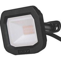 Luceco Castra Outdoor LED Floodlight Black 10W 1050lm (152KJ)