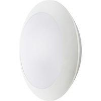 Luceco Celeste Outdoor Round LED Bulkhead White 15.5W 2200lm (217VJ)