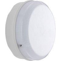 Luceco Outdoor Round LED Bulkhead White 9W 1150lm (165PP)