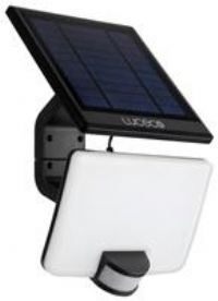 Luceco LED Solar Guardian Floodlight With PIR Detachable Solar Panel 11w/1500lm