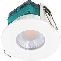 Luceco FType Essence Flat Fixed Cylinder Fire Rated LED Downlight White 5W 550lm (857KL)
