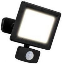 Luceco Essence Multi-Position Floodlight, 20 Watts, 4000K Colour Temperature, IP65 Rated, Black