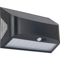 Luceco IP54 Prysm Solar Wall Light with USB & PIR Sensor