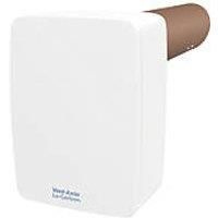 Vent-Axia 403834 100mm Centrifugal Bathroom Heat Recovery Unit with Timer White 220-240V (656JL)