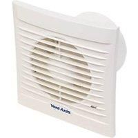 Vent Axia Silhouette 100T Bathroom / Toilet Extractor Fan with Timer. Model Number: 454056B