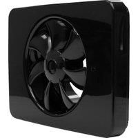 Vent-Axia Intellivent Lo-Carbon Bathroom Extractor Fan - Black