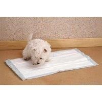 World of pets Pack of 20 Super Absorbent Premium Puppy Dog Training Pads 60 x 45cm, white