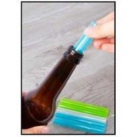 5 PACK REUSABLE ICE CUBE STICKS CHILLER FOR BOTTLES WATER WINE BEER KEEP COLD