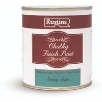 RUSTINS Chalky Finish Paint Savoy Sage 250ml